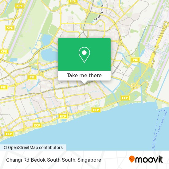 Changi Rd Bedok South South map
