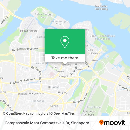 Compassvale Mast Compassvale Dr地图