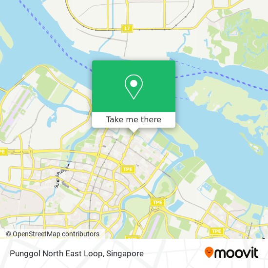 Punggol North East Loop地图