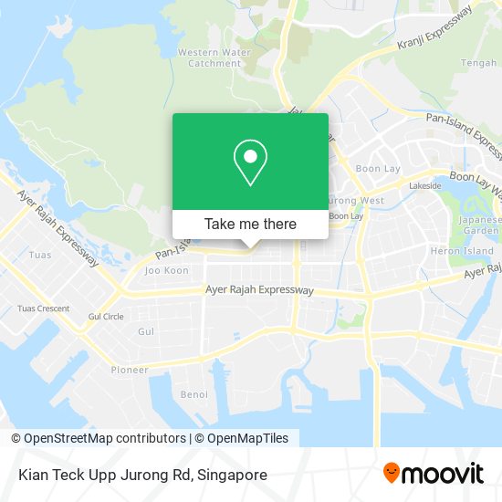 Kian Teck Upp Jurong Rd地图