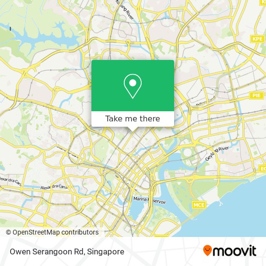 Owen Serangoon Rd map