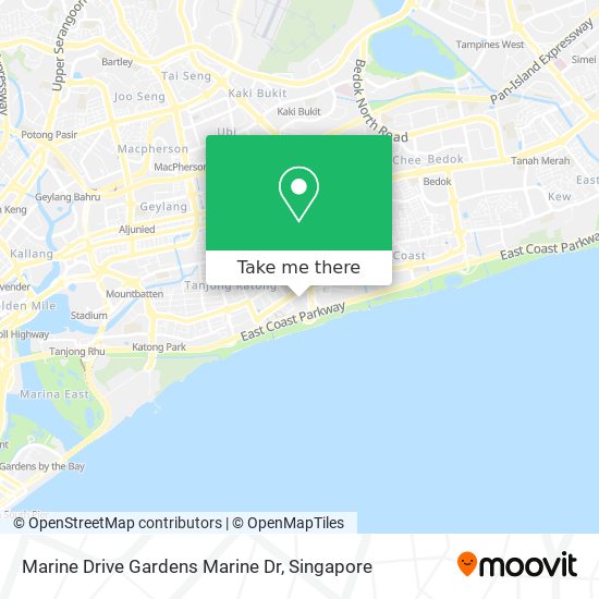 Marine Drive Gardens Marine Dr map