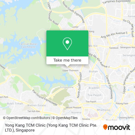 Yong Kang TCM Clinic (Yong Kang TCM Clinic Pte. LTD.)地图