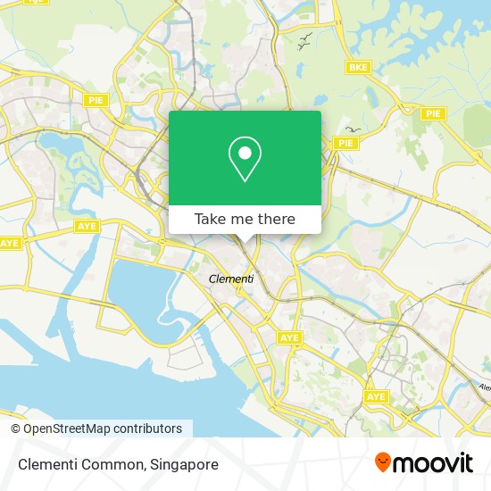 Clementi Common map