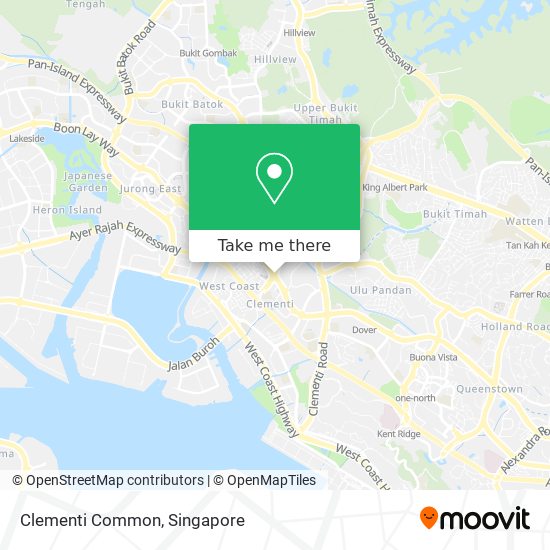 Clementi Common map