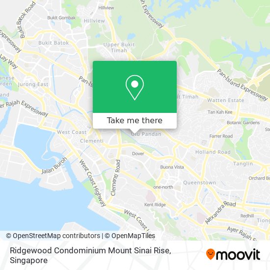 Ridgewood Condominium Mount Sinai Rise地图