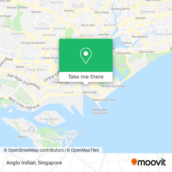 Anglo Indian map