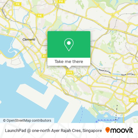 LaunchPad @ one-north Ayer Rajah Cres map