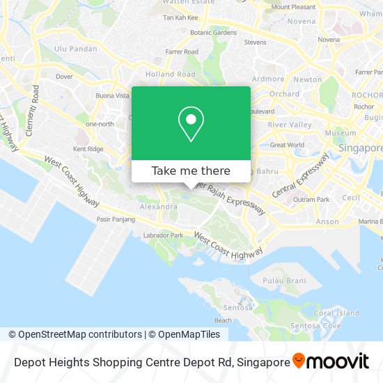 Depot Heights Shopping Centre Depot Rd地图