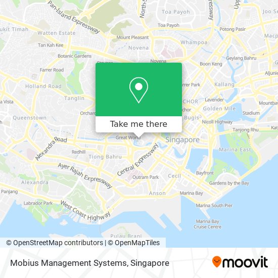 Mobius Management Systems map