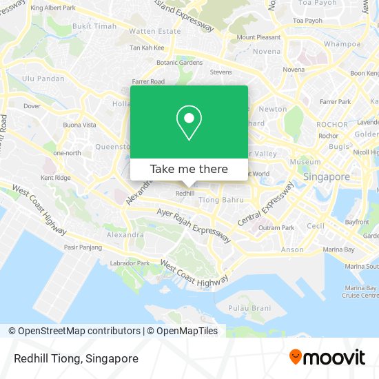 Redhill Tiong地图