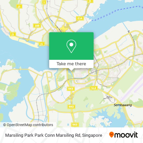 Marsiling Park Park Conn Marsiling Rd地图