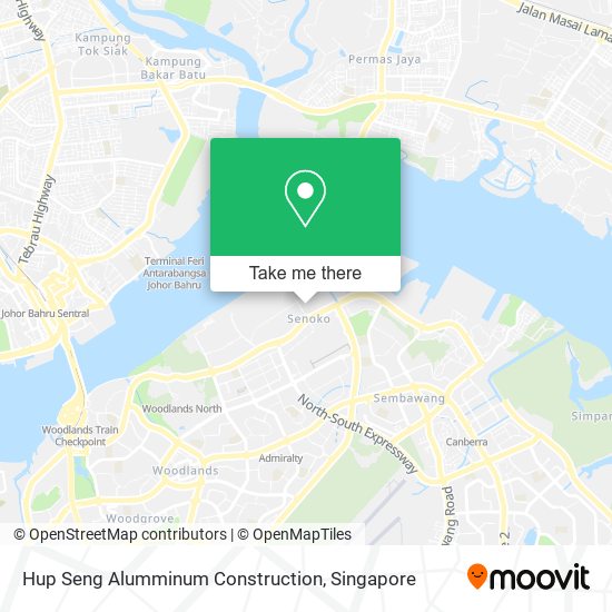Hup Seng Alumminum Construction map
