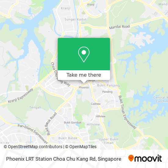 Phoenix LRT Station Choa Chu Kang Rd地图