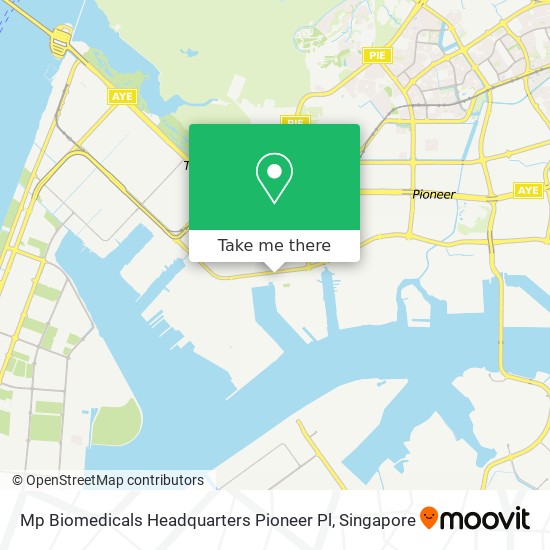 Mp Biomedicals Headquarters Pioneer Pl地图