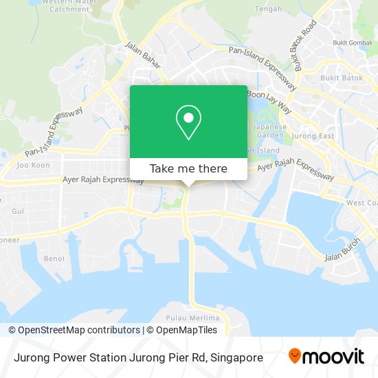 Jurong Power Station Jurong Pier Rd map