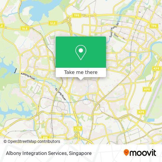 Albony Integration Services map