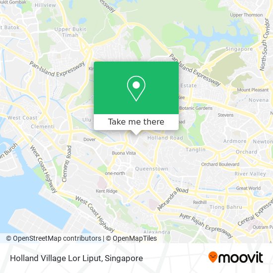 Holland Village Lor Liput map