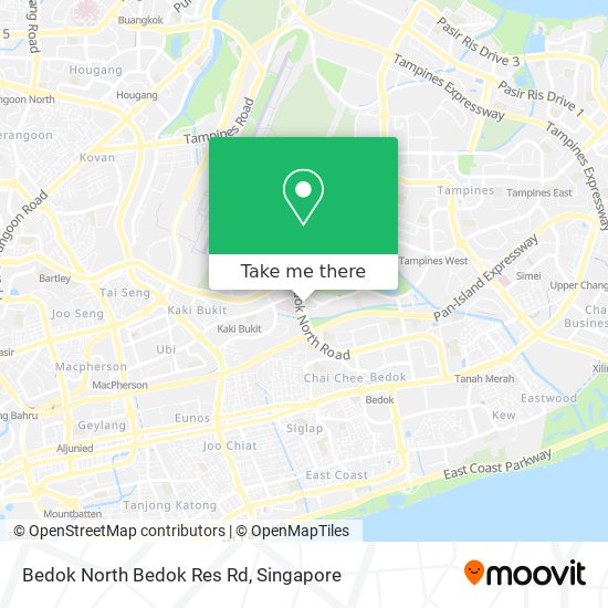 Bedok North Bedok Res Rd地图