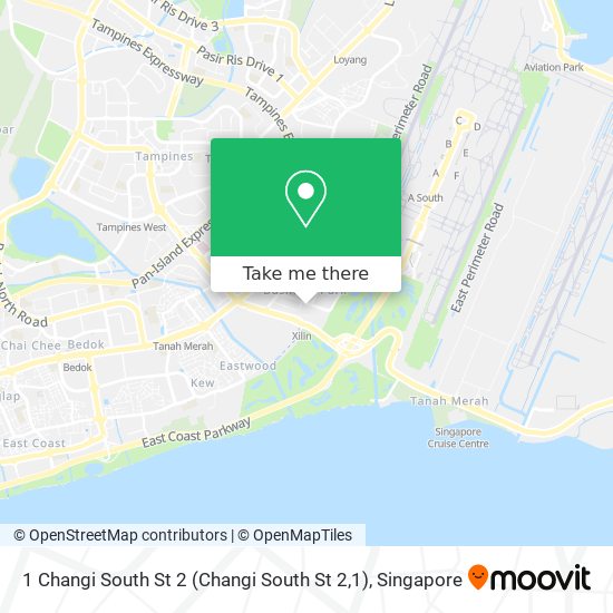 1 Changi South St 2 (Changi South St 2,1)地图