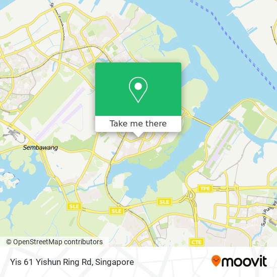 Yis 61 Yishun Ring Rd地图