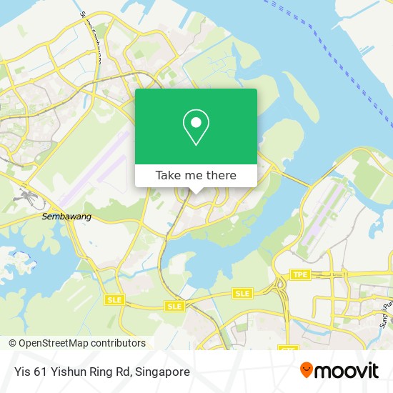 Yis 61 Yishun Ring Rd map