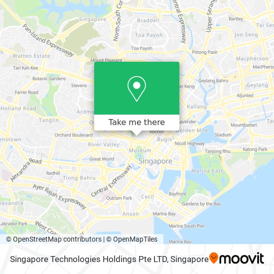 Singapore Technologies Holdings Pte LTD map