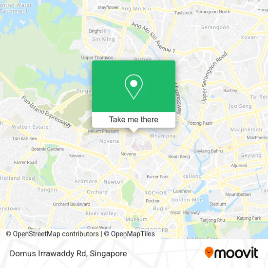 Domus Irrawaddy Rd地图