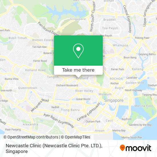 Newcastle Clinic (Newcastle Clinic Pte. LTD.) map
