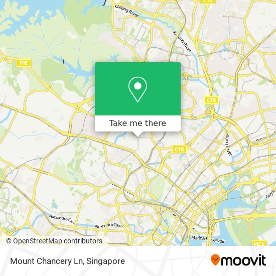 Mount Chancery Ln地图