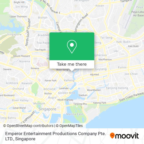 Emperor Entertainment Productions Company Pte. LTD. map