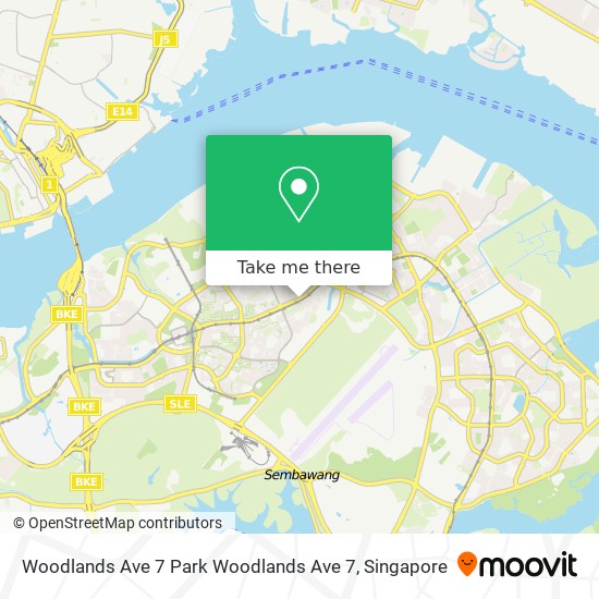 Woodlands Ave 7 Park Woodlands Ave 7地图