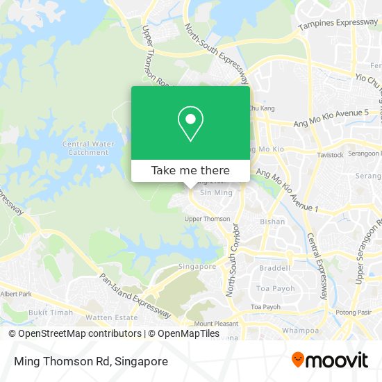 Ming Thomson Rd地图