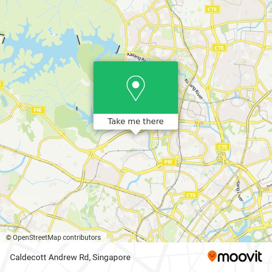 Caldecott Andrew Rd map