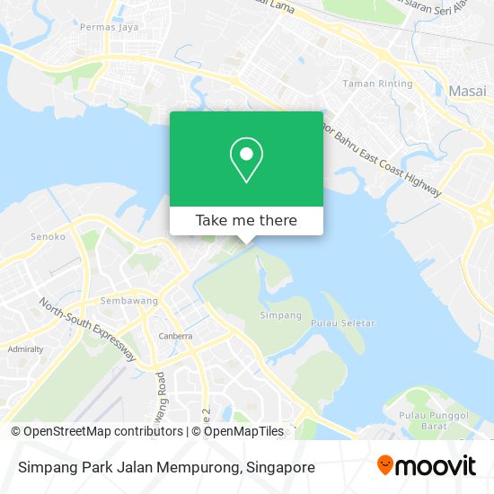 Simpang Park Jalan Mempurong map