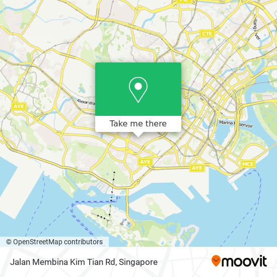 Jalan Membina Kim Tian Rd map