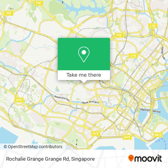 Rochalie Grange Grange Rd map