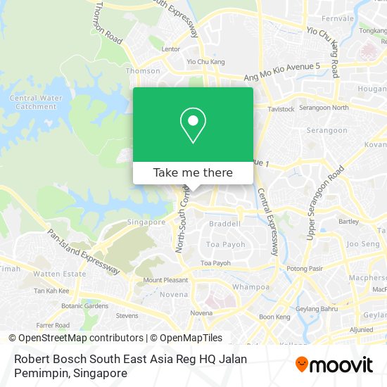 Robert Bosch South East Asia Reg HQ Jalan Pemimpin地图