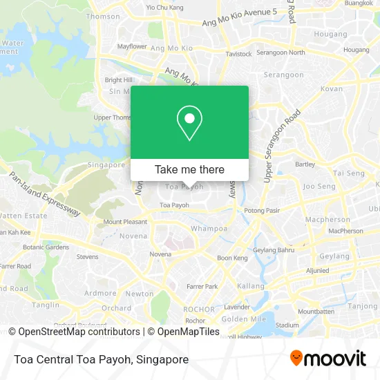 Toa Central Toa Payoh map