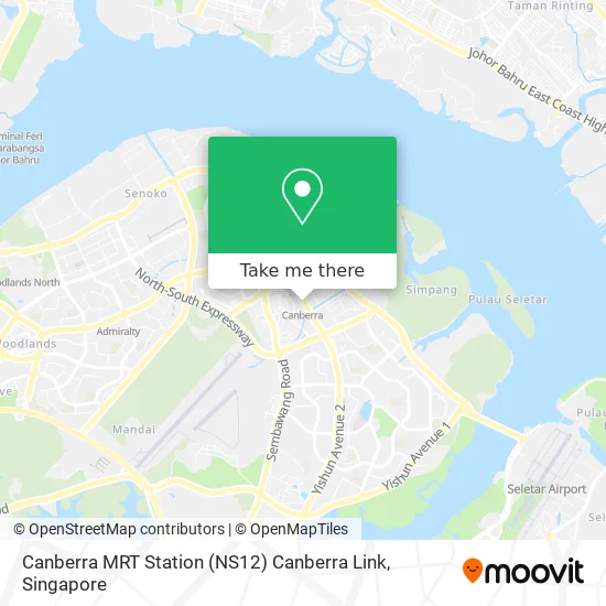 Canberra Mrt Street Directory How To Get To Canberra Mrt Station (Ns12) Canberra Link In Singapore By  Metro, Bus Or Mrt & Lrt?