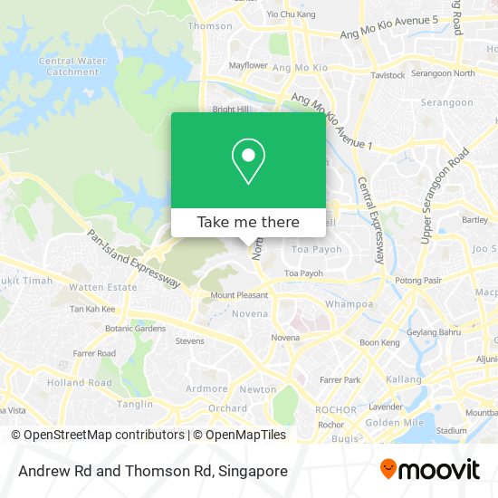 Andrew Rd and Thomson Rd地图