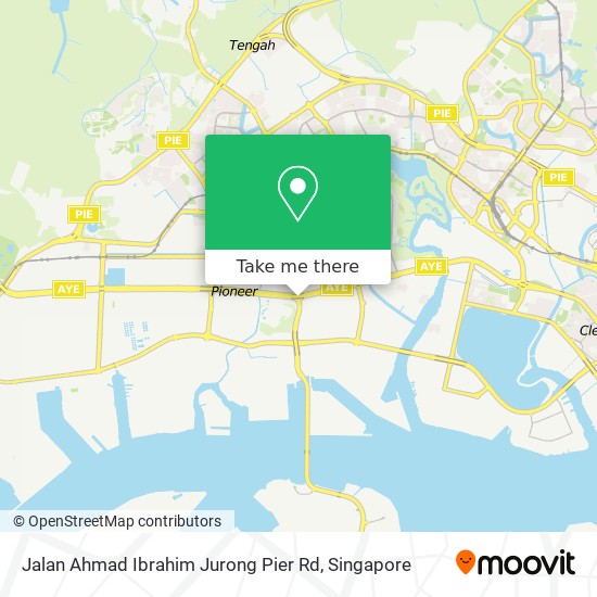 Jalan Ahmad Ibrahim Jurong Pier Rd map