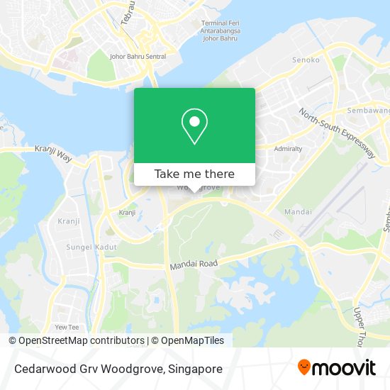 Cedarwood Grv Woodgrove地图