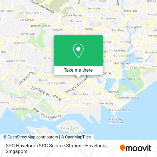 SPC Havelock (SPC Service Station - Havelock) map