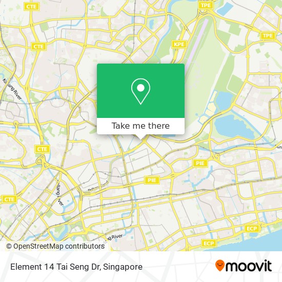 Element 14 Tai Seng Dr map