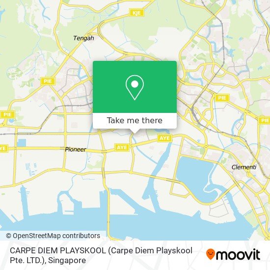 CARPE DIEM PLAYSKOOL (Carpe Diem Playskool Pte. LTD.)地图