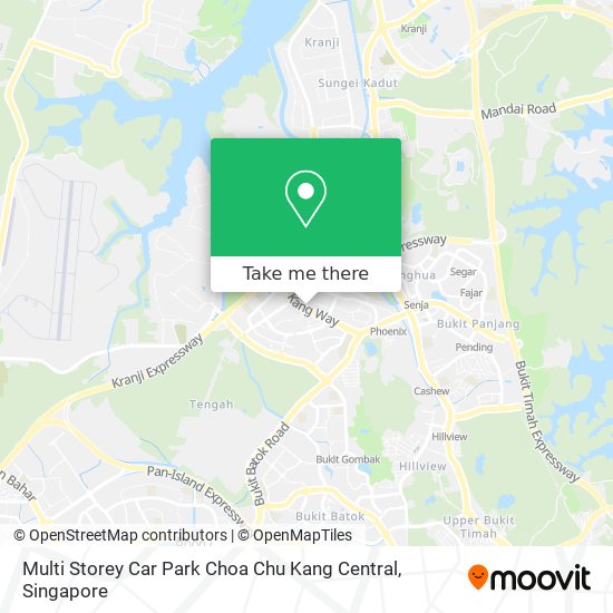 Multi Storey Car Park Choa Chu Kang Central map