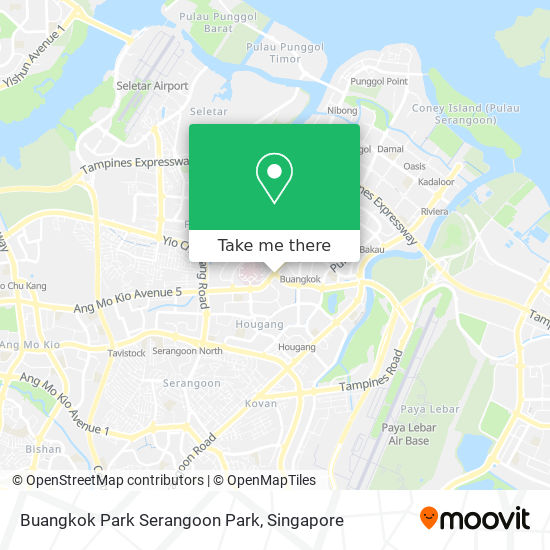 Buangkok Park Serangoon Park map