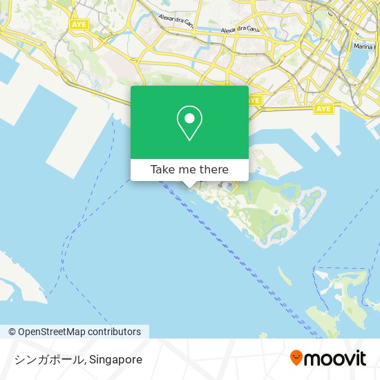 シンガポール map