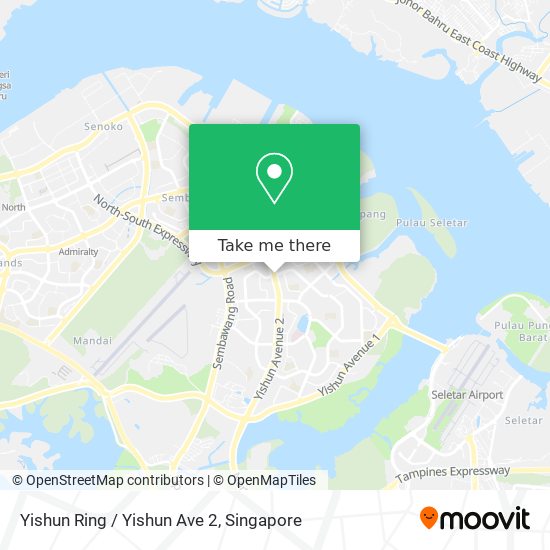 Yishun Ring / Yishun Ave 2 map